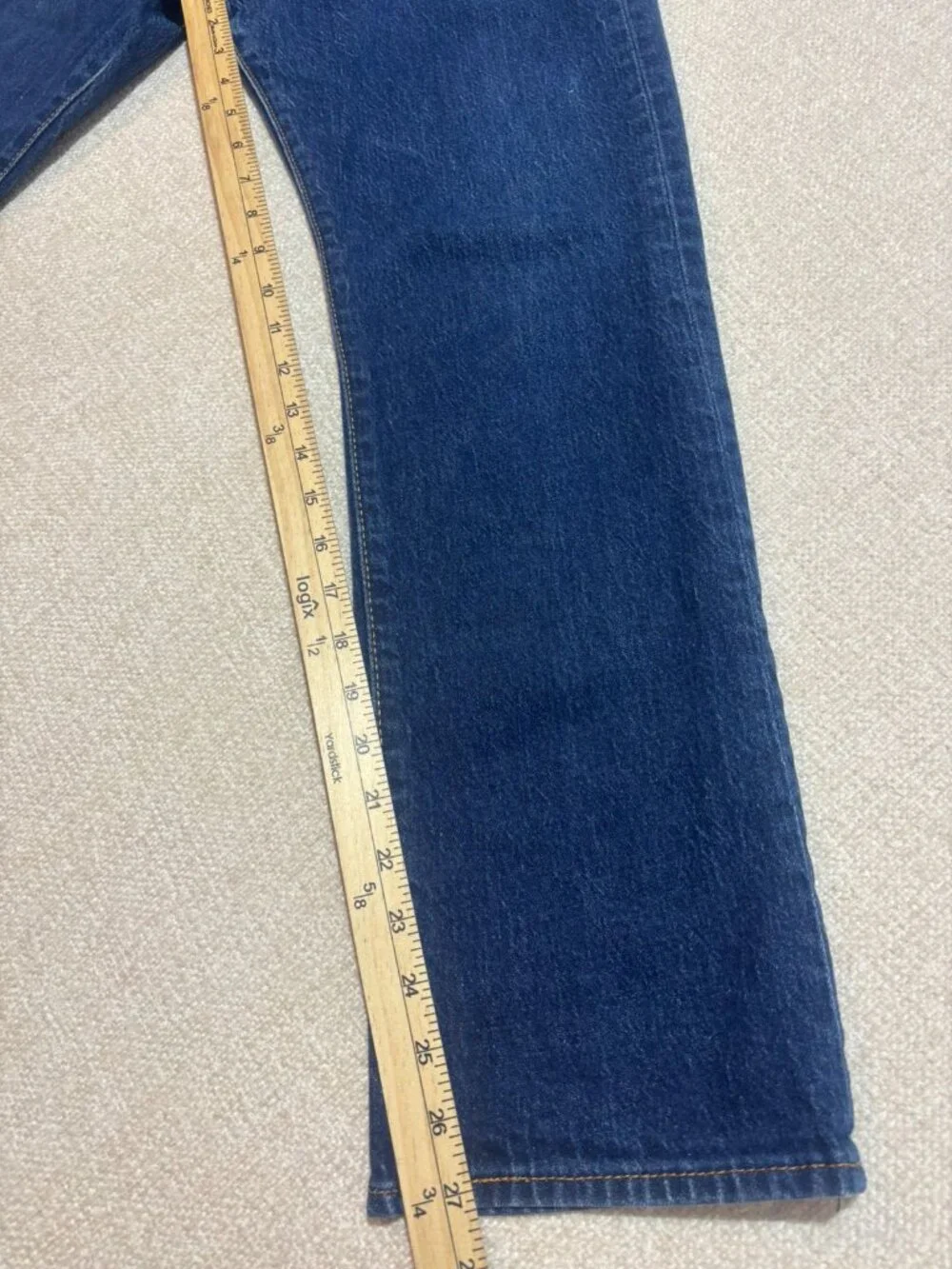 Levi's 501 Original Fit Button Fly Dark Wash Jeans W32 L30